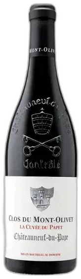 image du vin Châteauneuf-du-Pape Cuvée du Papet Clos du Mont-Olivet