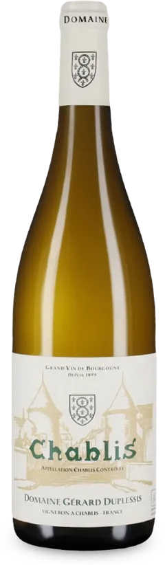 vue du vin Gerard Duplessis Chablis
