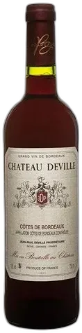photo du vin Côtes de Bordeaux Aoc Château Deville Château Deville