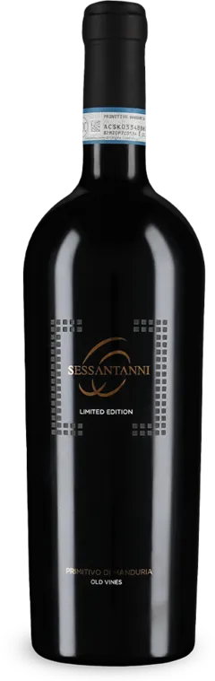 image du vin Sessantanni Primitivo di Manduria Limited Edition