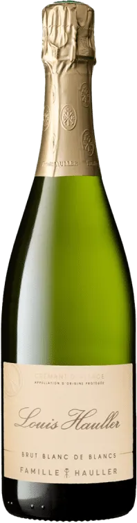 photo Louis Hauller Blancs de Blanc, Non Mill, a O.p Crémant d’Alsace Brut