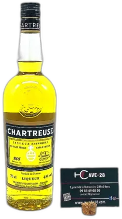 image du vin Chartreuse Jaune de Plantes Monastère de la Grande Chartreuse
