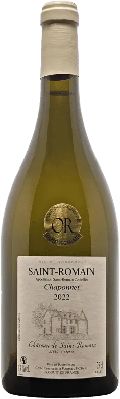 photos du vin Château de Saint-Romain Chaponnet, 2022 a O.p Saint-Romain, Vin Blanc