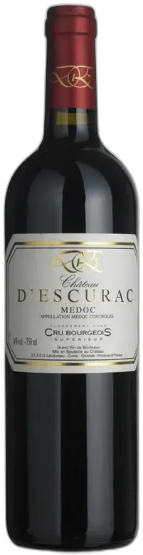 photo du vin Château d’Escurac 2019