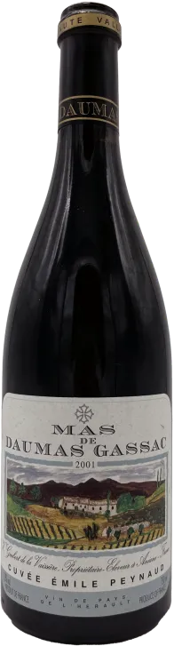 photo Vin de Pays de l’Hérault Cuvée Émile Peynaud 2001 Mas de Daumas Gassac