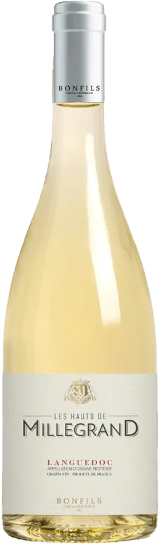 photo les Hauts de Millegrand, 2023 a O.p Languedoc, Vin Blanc
