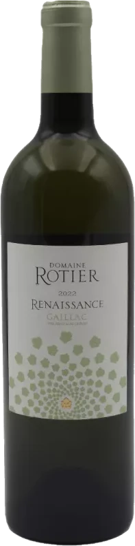 photo Domaine Rotier Gaillac Blanc Moelleux Renaissance 2022