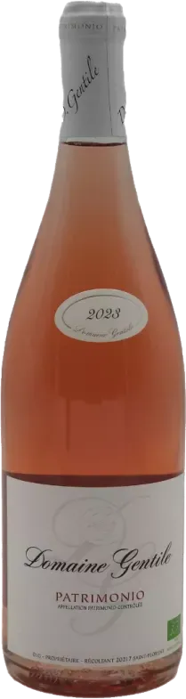 photo Domaine Gentile Patrimonio Rosé 2023