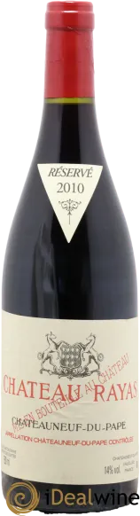 photo du vin Château Rayas