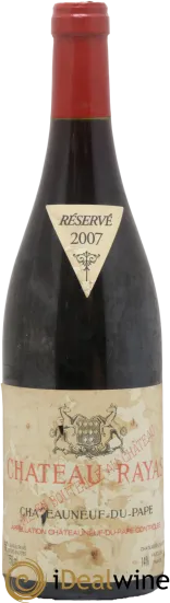photo du vin Château Rayas