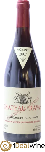 photo du vin Château Rayas