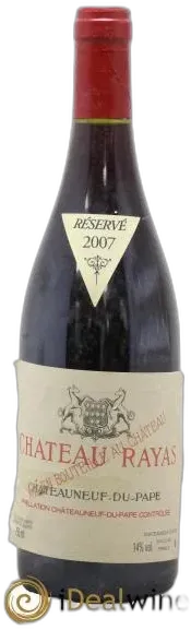 photo du vin Château Rayas