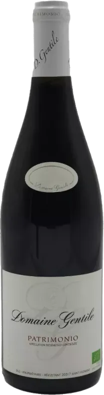 photo Domaine Gentile Patrimonio Rouge 2021