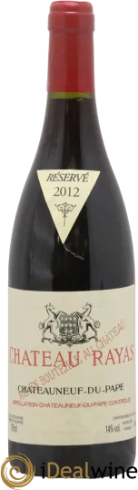 illustration du vin Châteauneuf-du-Pape Château Rayas Emmanuel Reynaud
