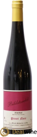 image du vin Alsace Pinot Noir Bildstoeckle Gérard Schueller