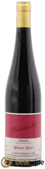 image du vin Alsace Pinot Noir Bildstoeckle Gérard Schueller