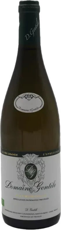 photo Domaine Gentile Grande Expression Patrimonio Blanc 2022