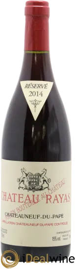 photo du vin Château Rayas