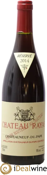 photo du vin Château Rayas