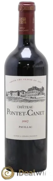 photo du vin Château Pontet-Canet