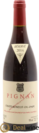 photo du vin Château Rayas