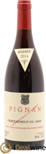 photo du vin Château Rayas