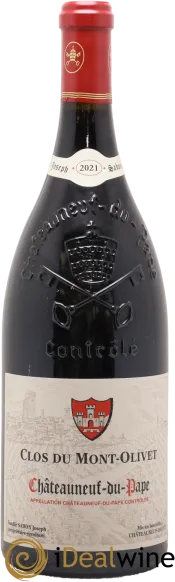 capture du vin Clos du Mont-Olivet