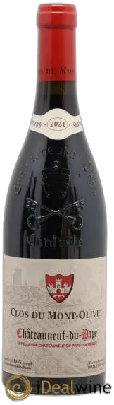 capture du vin Clos du Mont-Olivet