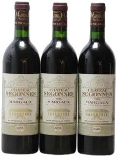 photo du vin Château Segonnes Margaux Vin Rouge