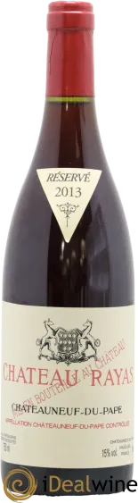 photo du vin Château Rayas