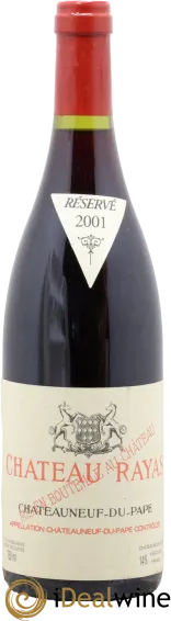 illustration du vin Châteauneuf-du-Pape Château Rayas Emmanuel Reynaud