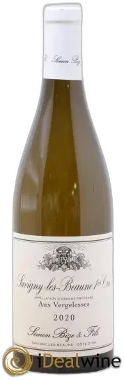 capture du vin Simon Bize Savigny les Beaune 1er Cru Aux Vergelesses Blanc