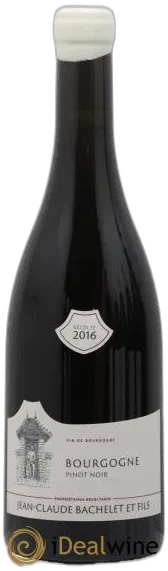 photo du vin Bourgogne Pinot Noir Jean-Claude Bachelet