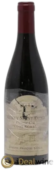 photo du vin Clos Sorbé