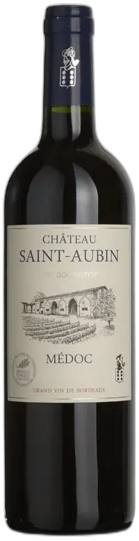 capture du vin Château Saint Aubin 2020
