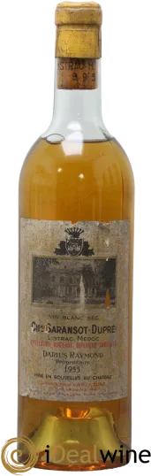 photo du vin Château Saransot-Dupré