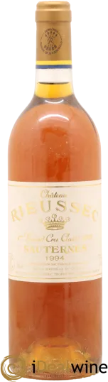 vue du vin Château Rieussec