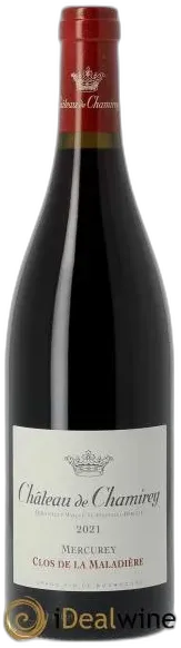photo du vin Château de Chamirey Mercurey "Clos de la Maladière"