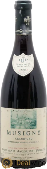 photo du vin Domaine Jacques Prieur Musigny Grand Cru