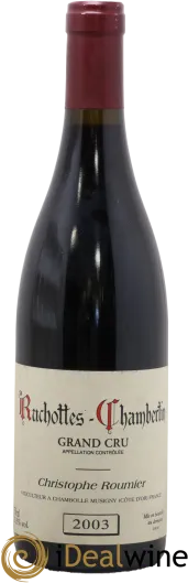photos du vin Ruchottes-Chambertin Grand Cru Michel Bonnefond Christophe Roumier