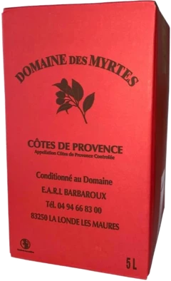 photo Bag-in-Box Domaine des Myrtes