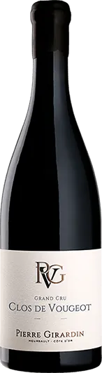 vue du vin Pierre Girardin Clos de Vougeot Grand Cru 2022