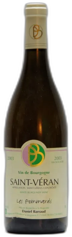 illustration du vin Daniel Barraud, Saint-Véran les Pommards