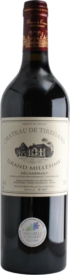 photo 2019 Grand Millesime Château de Tiregand Pécharmant Francois-Xavier de Saint-Exupéry Vigneron
