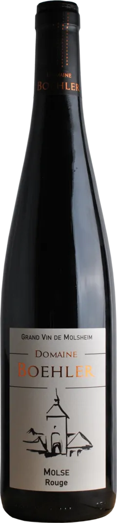 photo 2022 Molse Rouge Pinot Noir Alsace Bio Domaine Julien Boehler à Molsheim