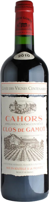photo 2020 Cuvée du Centenaire du Clos de Gamot Cahors Famille Jouffreau Vignerons