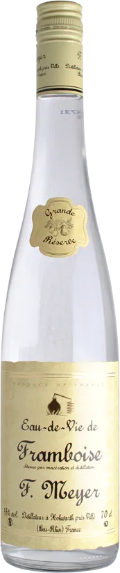 capture du vin Eaux-de-Vie de Framboise Grande Réserve Distillerie Artisanale Meyer Alsace