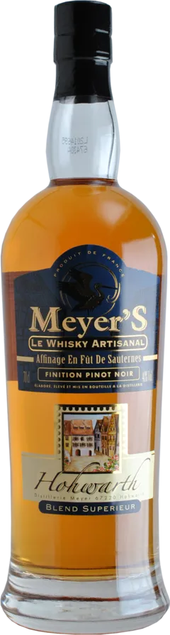 photo Whisky Meyer Finition Pinot Noir Blend Supérieur Distillerie Artisanale Meyer Alsace