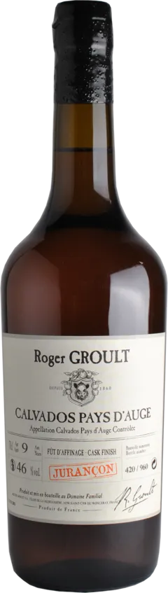 capture du vin Calvados Pays d'Auge - Jurancon Cask Finish Domaine Roger Groult - 9 Ans d'Âge