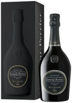 vue du vin Laurent Perrier- Brut Millésimé
